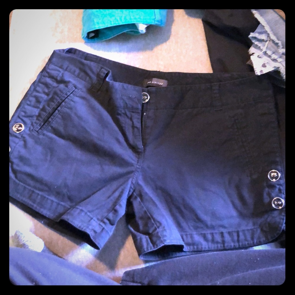 Black shorts